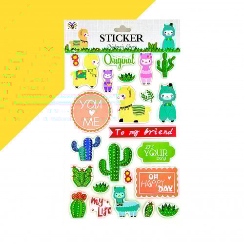 ستكرات بأشكال لطيفة وجميلة