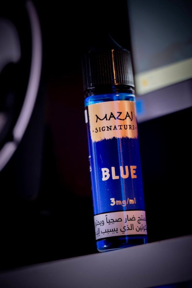 Mazaj Signature Blue Flavor Liquid - Vape store