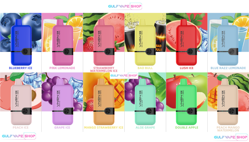 ok vape refills VNSN QUAKE 12000 Puffs – Vapes House main image 1