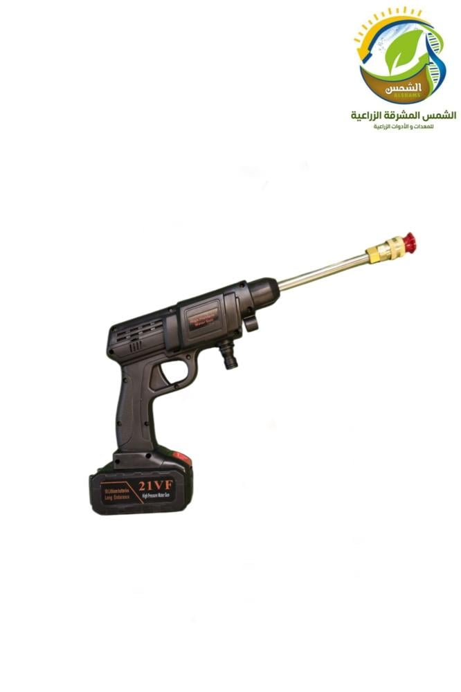 مسدس رش ضغط عالي بالبطارية