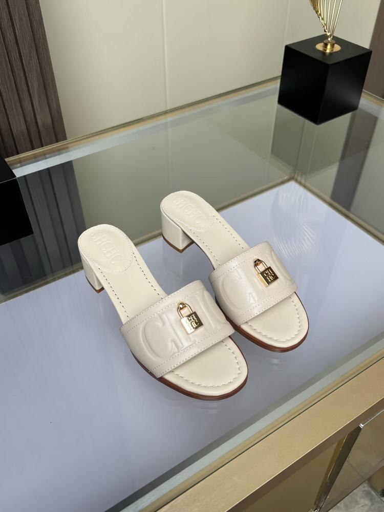 Carolina Herrera CH slippers