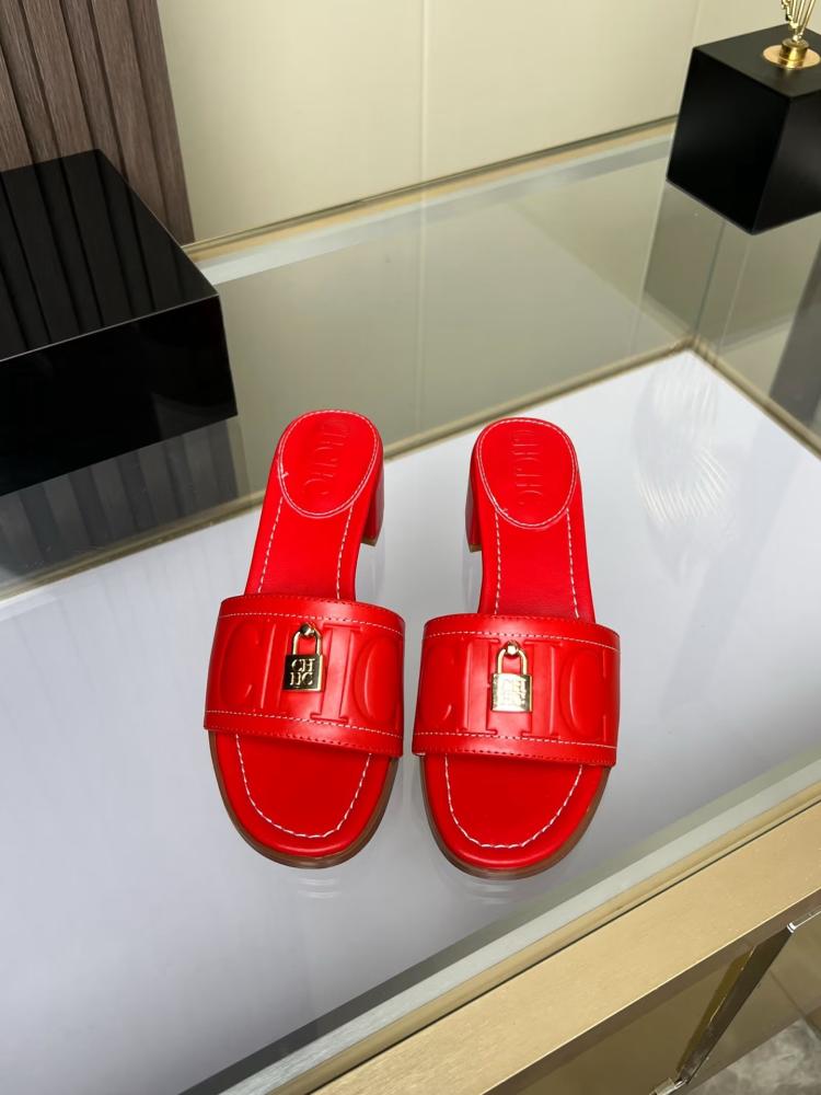 Carolina Herrera CH slippers
