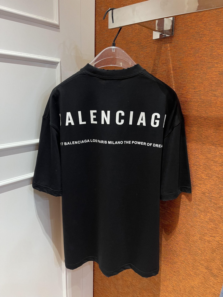 T shirt balenciaga outlet logo