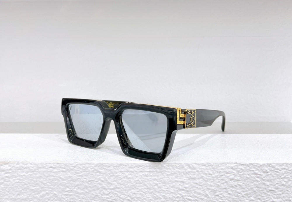 Louis Vuitton Louis Vuitton Millionaire 52  27 occhiali da sole Neri  P11161  OTTO VINTAGE