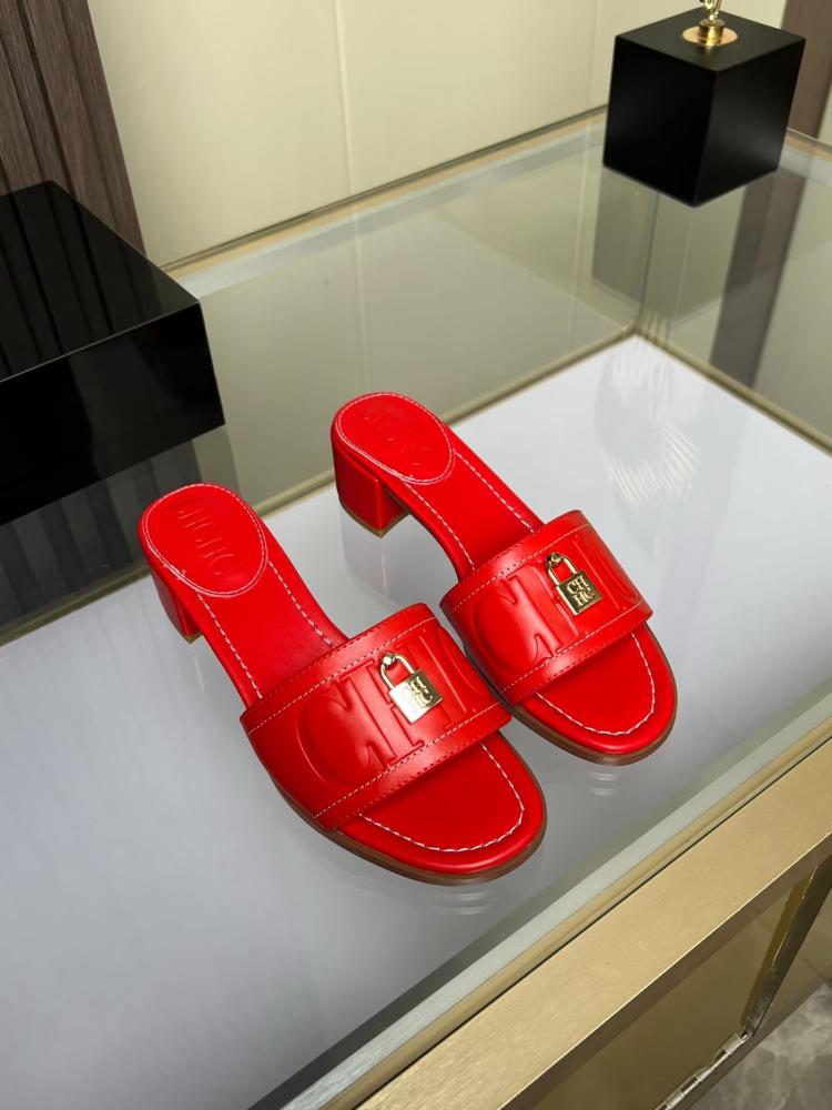 Carolina Herrera CH slippers