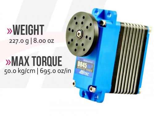 سيرفو D845WP Giant Scale Digital Monster Torque Waterproof Steel Gear Servo