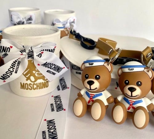 ميدالية مسكينو  لون ازرق 10 حبات