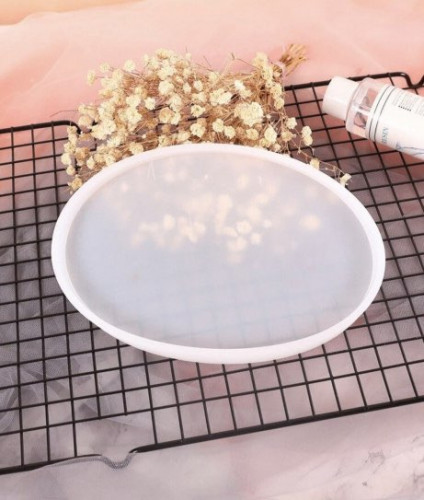 قالب سيليكون بيضاوي ( 18،5 سم )