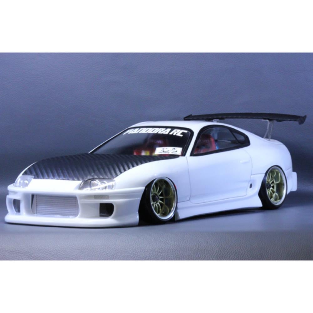 PANDORA Toyota SUPRA JZA80 1/10 RC Drift 198mm Clear Body Set #PAB