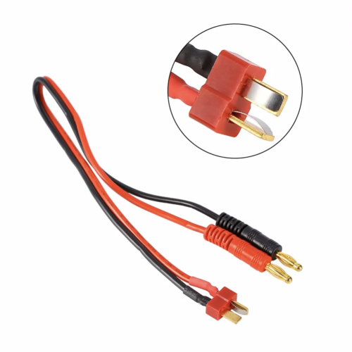 Yeah Racing Battery Charger Cable T deans Plug Mal...