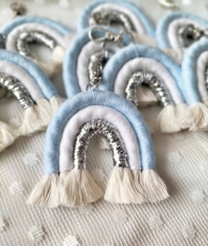 ميدالية الوان الطيف - سماوي