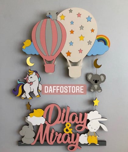 تعليقة جدارية مضيئة