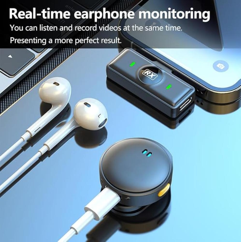 ميكروفون لاسلكي 2.4G – تسجيل احترافي بجودة عالية