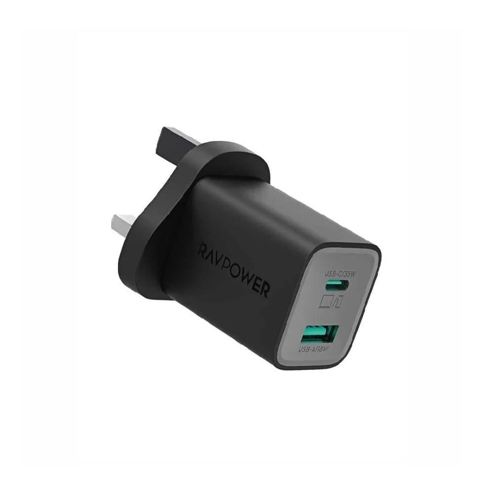 شاحن RAVPOWER  قدرة 35 واط | تقنية GaN 5.0