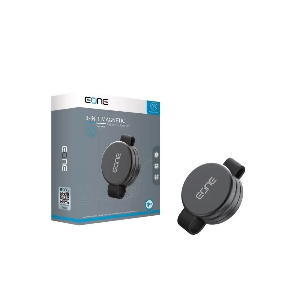 شاحن لاسلكي 3 EONE  في 1 مغناطيسي  Wireless Charger متعدد الأجهزة