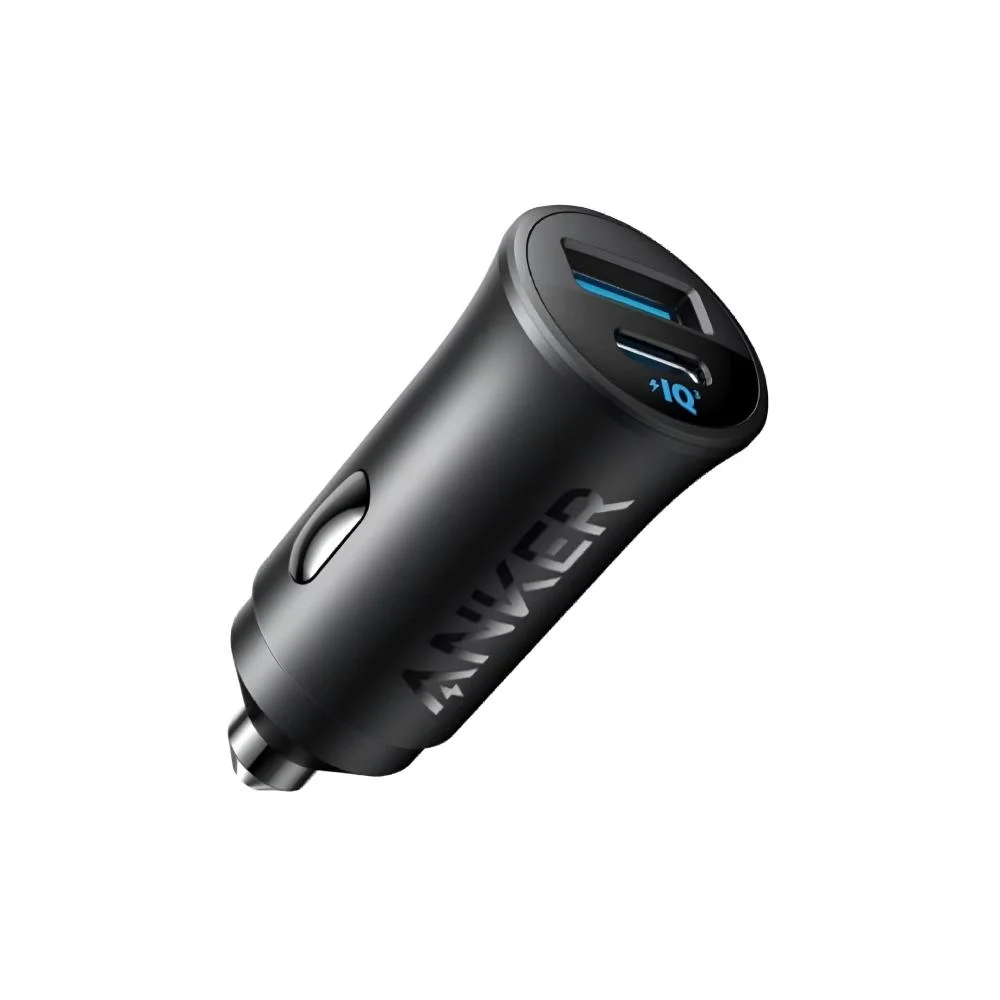 شاحن سيارة Anker 30W – قوة وسرعة بحجم صغير!