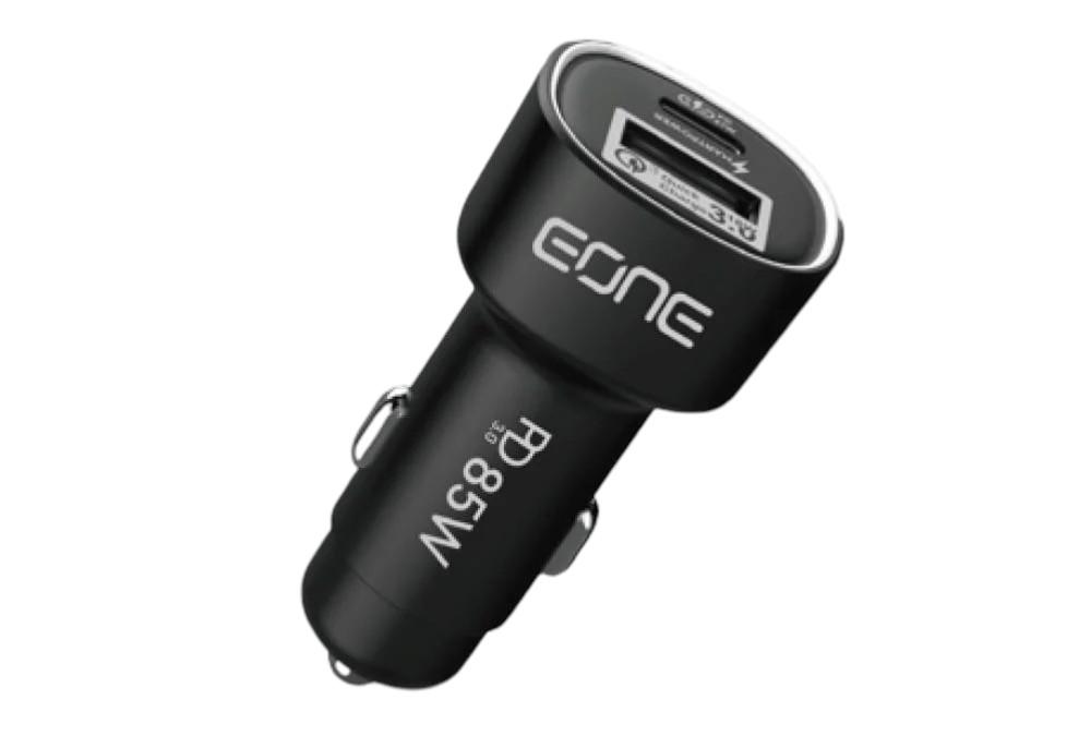 شاحن سيارة EONE سريع -  85 W منفذين  USB-C USB-  Aشحن سريع مزدوج بتقنية PD