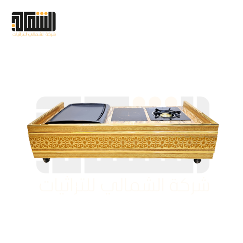 منقل عينين غاز و لمس ومبتكر الاصلي نقش اسلامي ليزر...