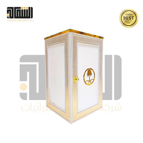 حامل دبة الغاز بالنقش الأسلامي المميز باللون الأبي...