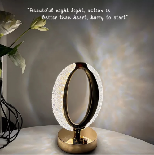 ابجورة كريستالية ب 3 ألوان