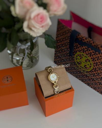 TORY BURCH | Classic Braided Knot Analog/Quartz La...