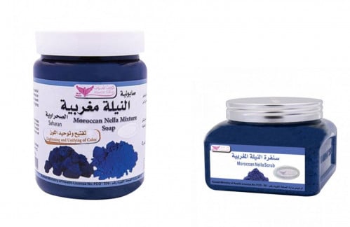 كويت شوب صابونية النيلة المغربية + سنفرة النلية ال...