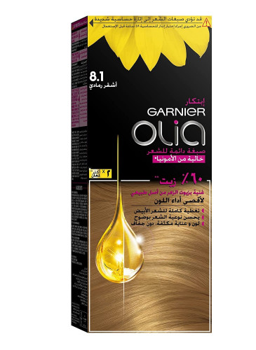 غارنيه صبغة خالية من الأمونيا 8.1