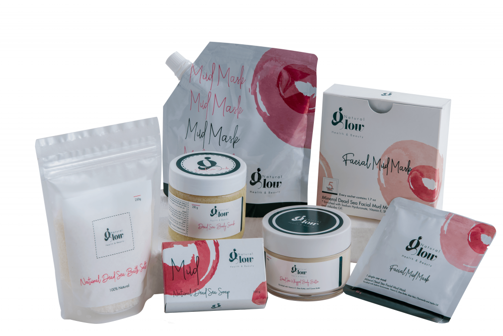 مجموعة البحر الميت المتكاملة للعناية بالبشرة منتجات البحر الميت Natural Glow