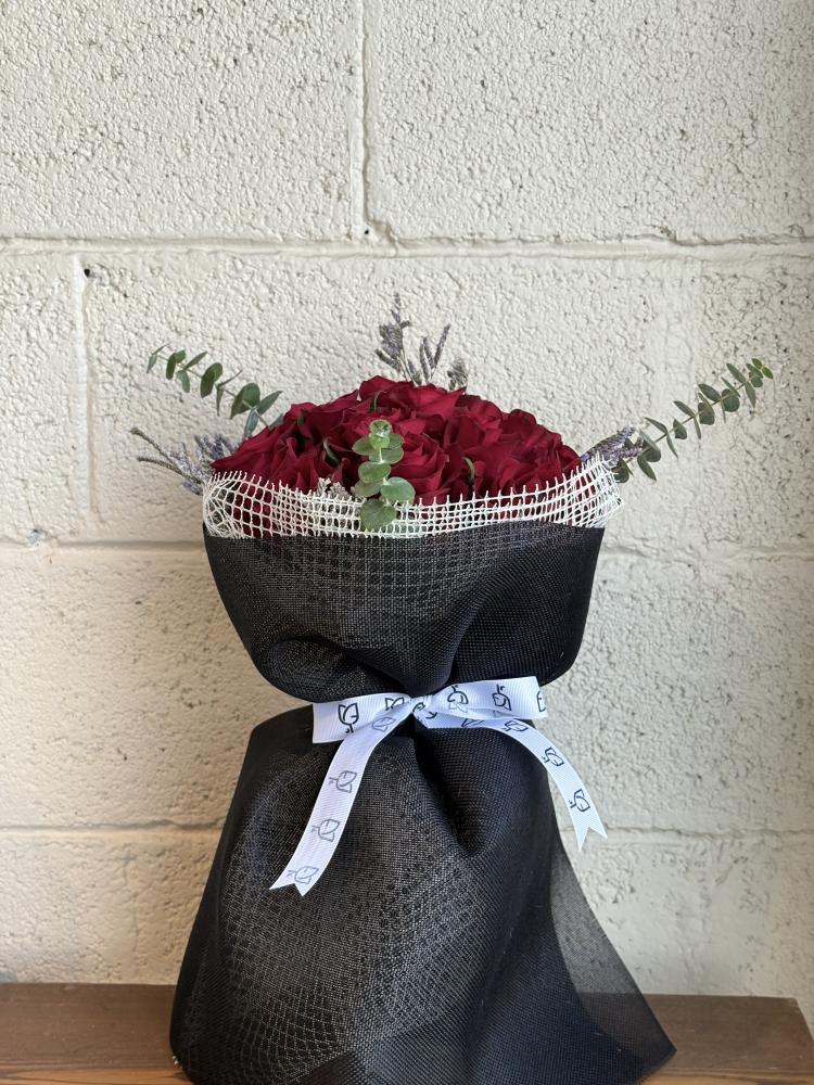 بوكيه الخيش الاسود