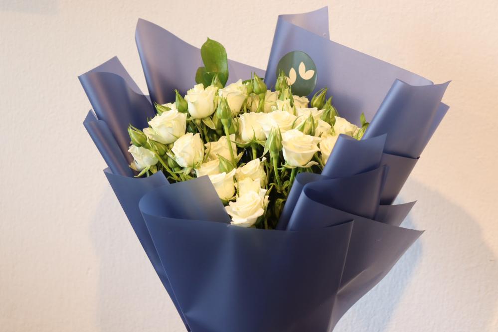 باقة البيبي روز الكحلي