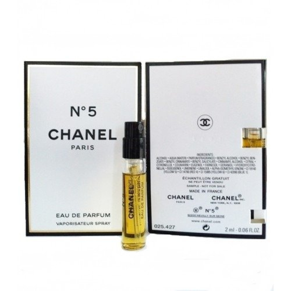 Chanel No 5 L'Eau Eau de Toilette EDT Perfume Sample .05 oz / 1.5ml