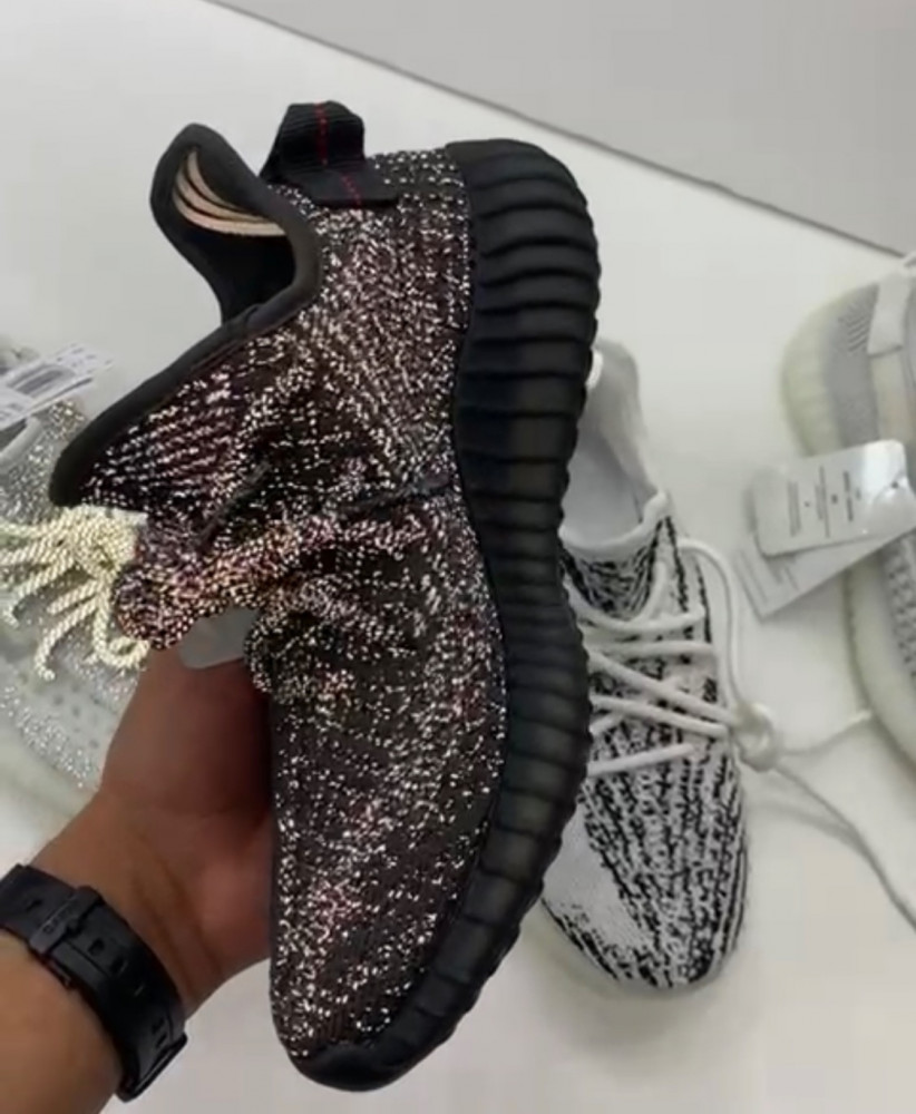 Yeezy 350 Boost V2 Static Black Reflective