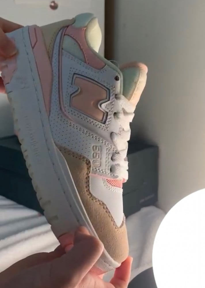 New Balance 550 White Pink