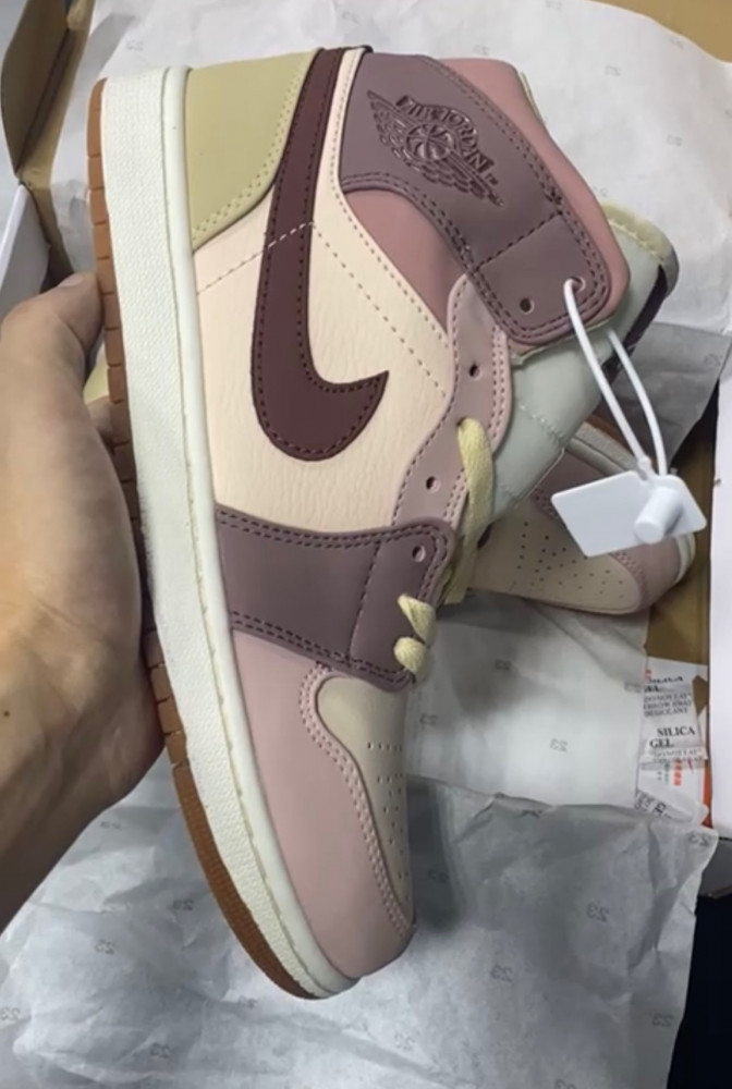 Jordan 1 Mid Dark Pony Smoky Mauve