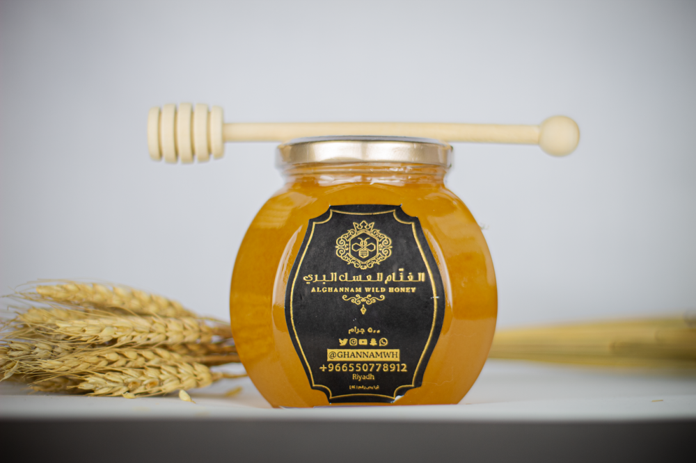 عسل الأثل 500 جرام ( قابل للتبلور )