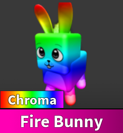 Chroma Fire Bunny