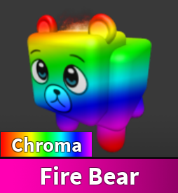 Chroma Fire Bear