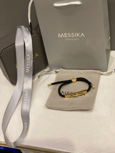 اسواره Miska خيط اسود ذهبي
