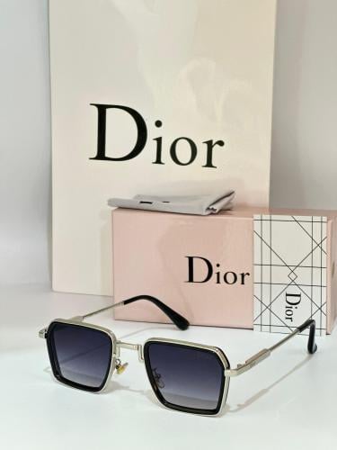 نظاره Dior رجالي اطراف فضي