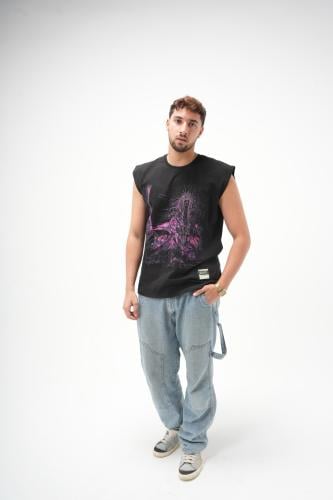 Purple tank top