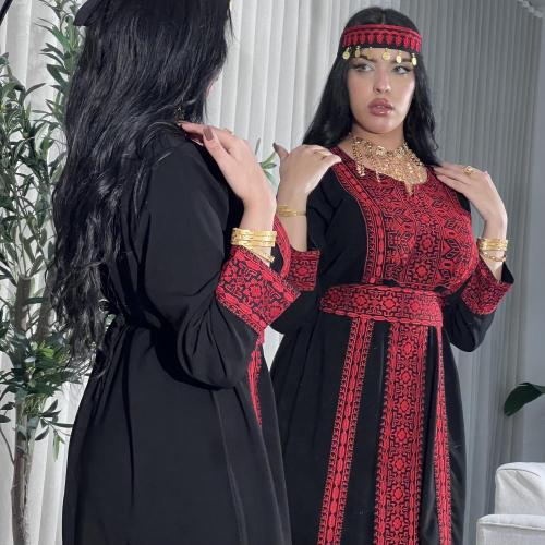الزي الشمالي قماش كريب ملكي فاخر