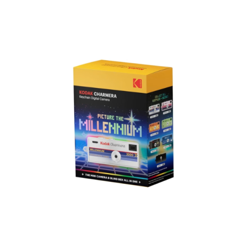كاميرا كوداك تشارميرا ميلينيوم الرقمية المصغّرة بميدالية مفاتيح – علبة عشوائية KODAK CHARMERA Millennium – Keychain Digital Camera