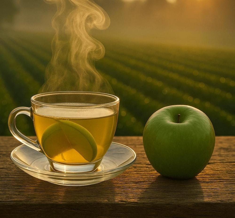 شاي التفاح الاخضر من هيماني كوب الصباح