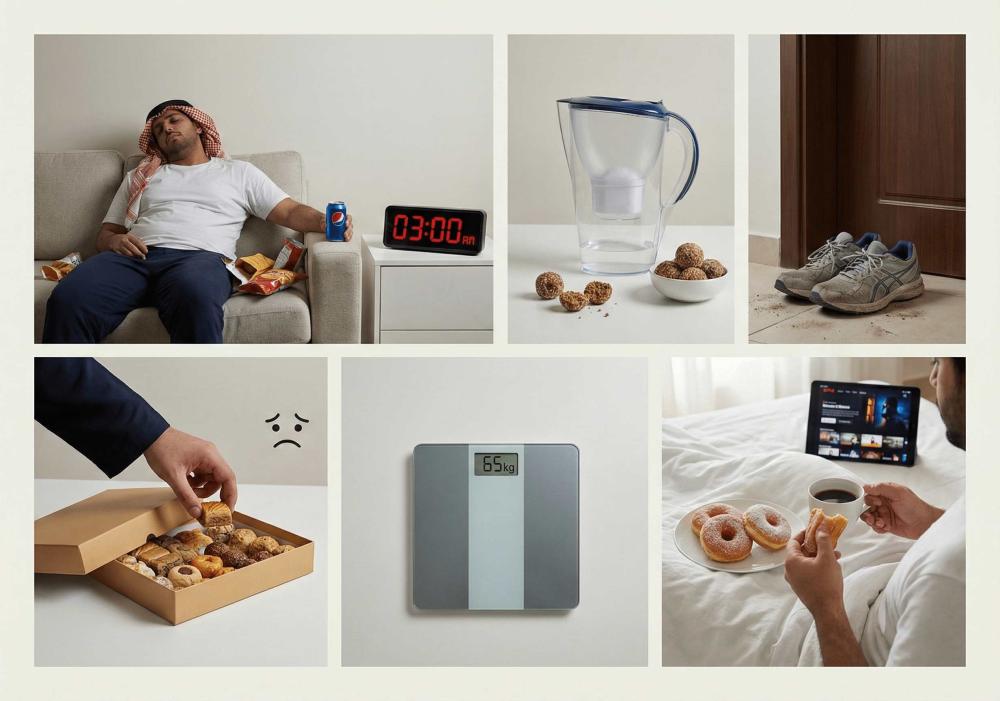 7 عادات يومية تخرب مجهودك في التخسيس بدون ما تنتبه