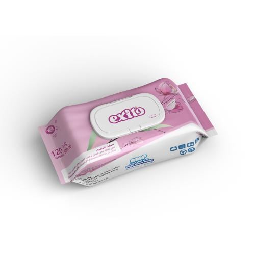 مناديل مبللة برائحة الورد اكسيتو exito rose-scente...