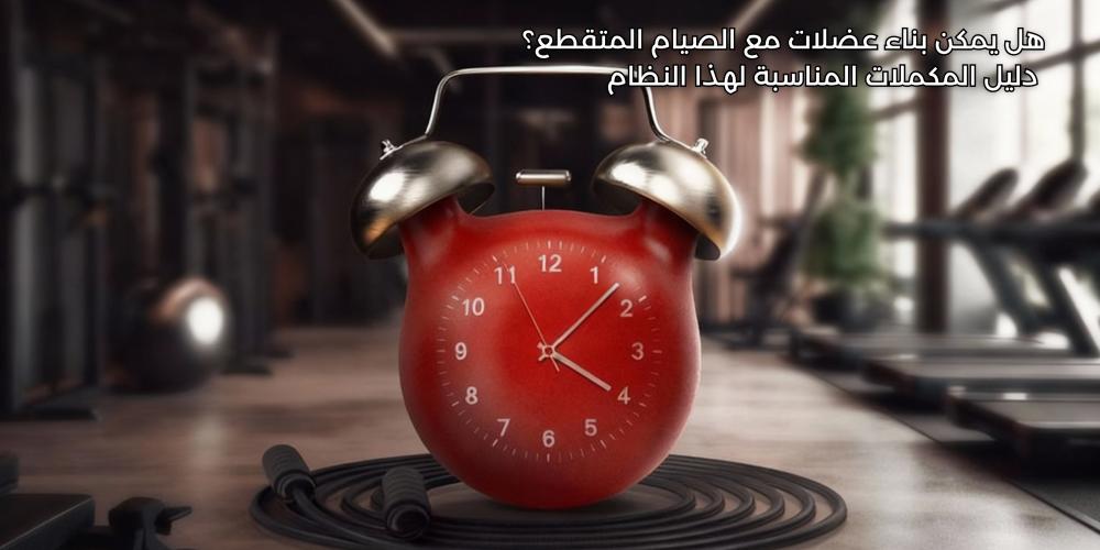 هل يمكن بناء عضلات مع الصيام المتقطع؟ — دليل المكملات المناسبة لهذا النظام