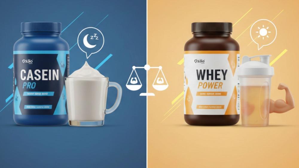 بروتين الكازين مقابل بروتين مصل اللبن (Whey): أيهما تحتاج لتحقيق أقصى
