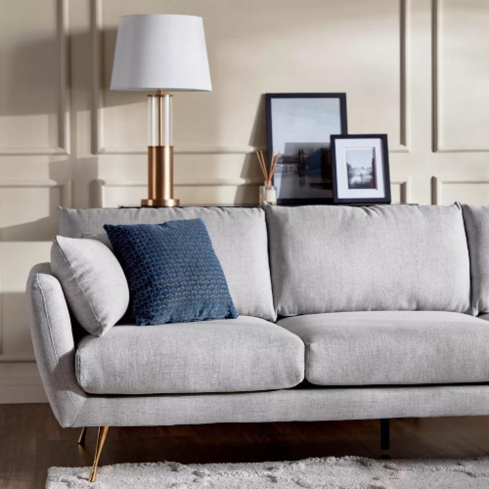 كنب امريكي مريح لون رمادي