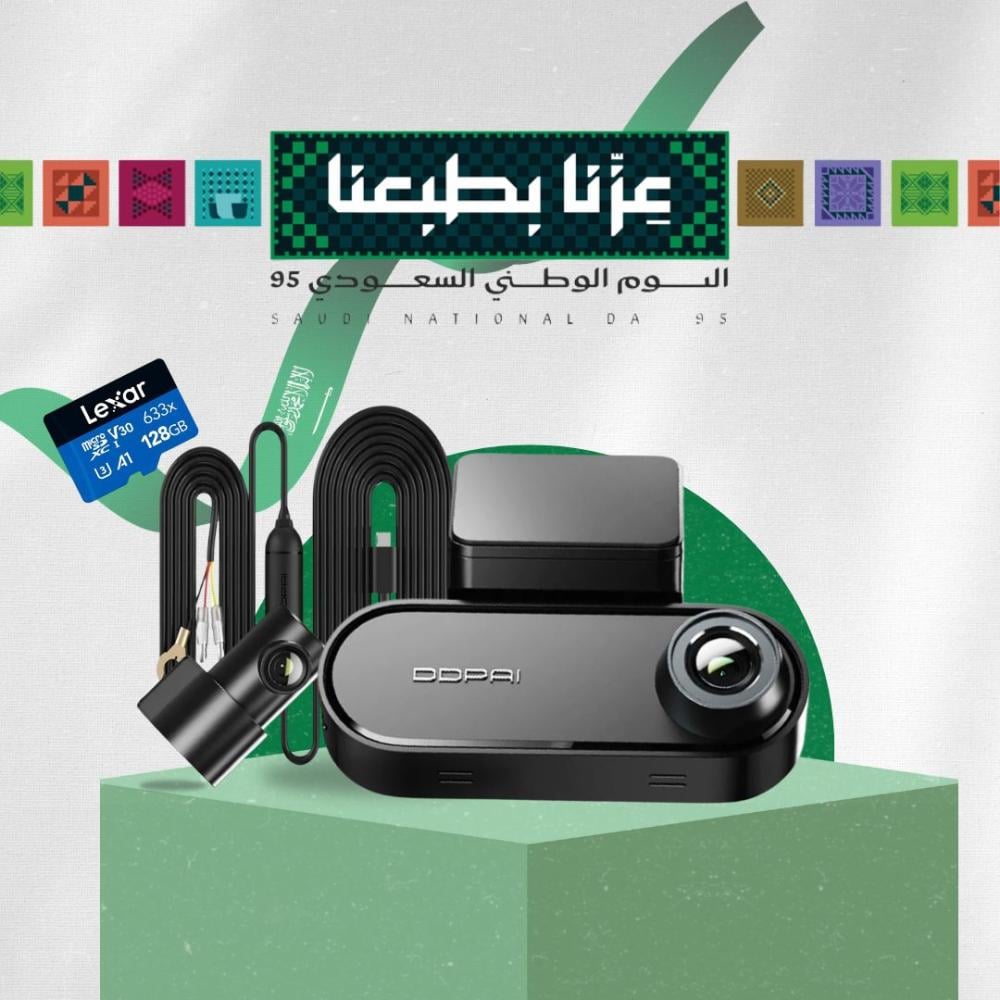 داش كام DDPAI N5 Dual 4K أمامية وخلفية ( بكج )