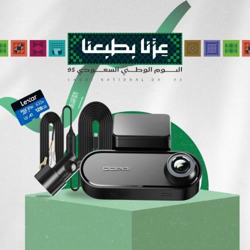 داش كام DDPAI N5 Dual 4K أمامية وخلفية ( بكج )